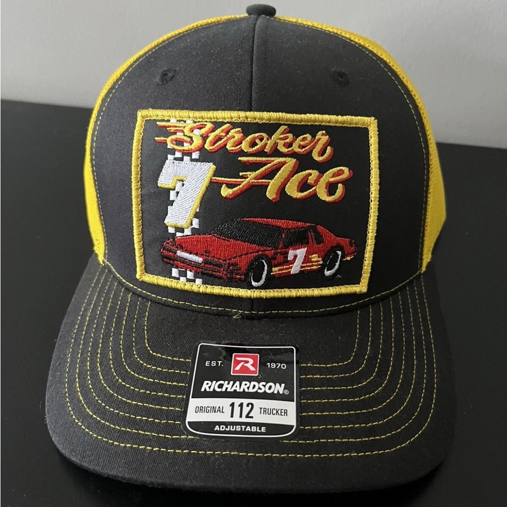 Stroker Ace made famous by Burt Reynolds Richardson 112 Snapback Trucker Hat